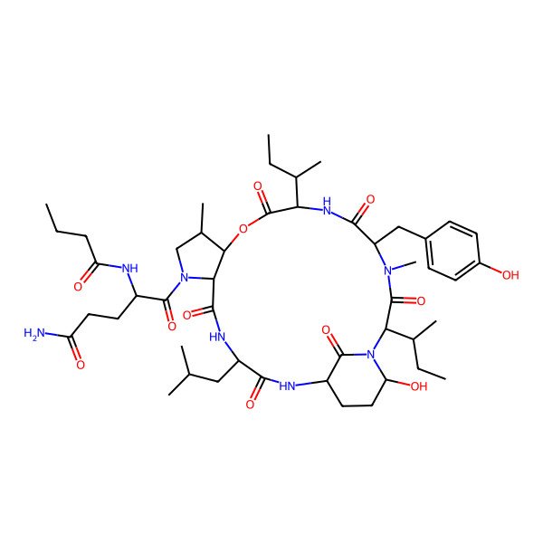 2D Structure of Nostopeptin A