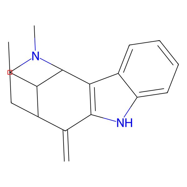 2D Structure of (1S,12R,16S)-16-ethyl-15-methyl-11-methylidene-9,15-diazatetracyclo[10.3.1.02,10.03,8]hexadeca-2(10),3,5,7-tetraene