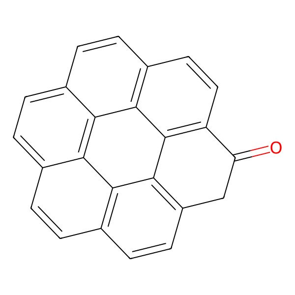 2D Structure of 2H-coronen-1-one