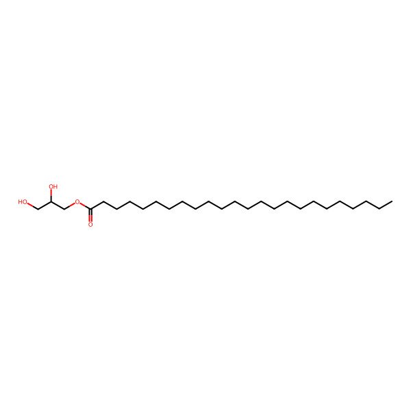 2D Structure of [(2R)-2,3-dihydroxypropyl] tetracosanoate