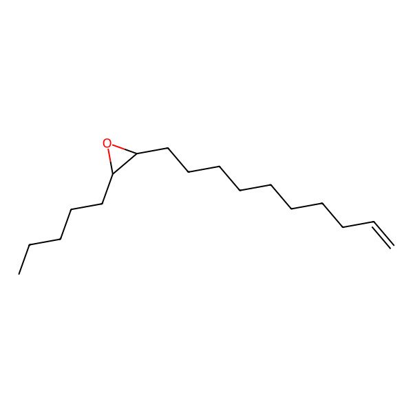 2D Structure of (2R,3R)-2-dec-9-enyl-3-pentyloxirane