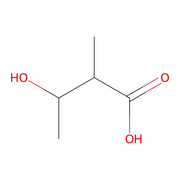 2D Structure of (2R,3R)-3-hydroxy-2-methylbutanoic acid 2D Structure of (2R,3R)-3-hydroxy-2-methylbutanoic acid