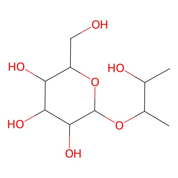 2D Structure of (2R,3R,4S,5S,6R)-2-[(2R,3S)-3-hydroxybutan-2-yl]oxy-6-(hydroxymethyl)oxane-3,4,5-triol