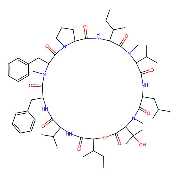 2D Structure of (2R,3R)Hmp-Val-Phe-MePhe-Pro-aIle-MeVal-betaHOMeVal
