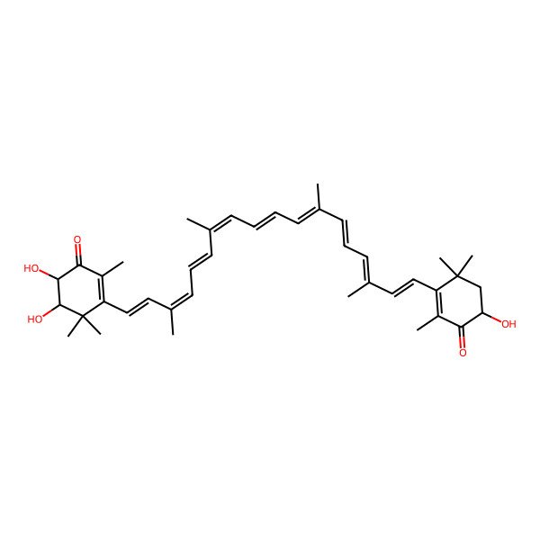 2D Structure of 2-Hydroxyastaxanthin