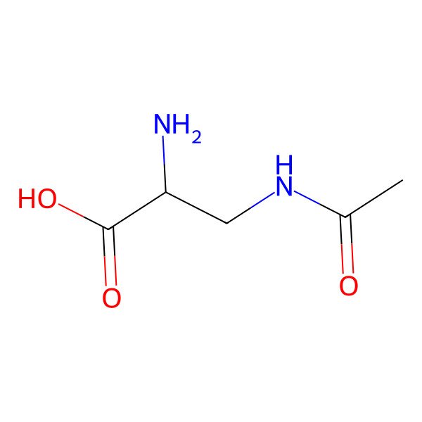 2D Structure of (2S)-2-amino-3-acetamidopropanoic acid 2D Structure of (2S)-2-amino-3-acetamidopropanoic acid