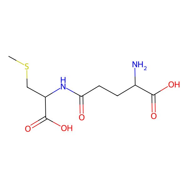 2D Structure of (2S)-2-amino-5-[[(1R)-1-carboxy-2-methylsulfanylethyl]amino]-5-oxopentanoic acid
