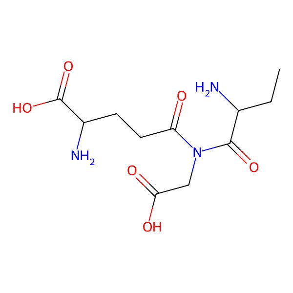 2D Structure of (2S)-2-amino-5-[[(2S)-2-aminobutanoyl]-(carboxymethyl)amino]-5-oxopentanoic acid