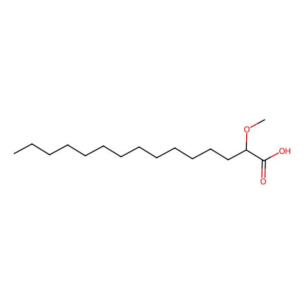 2D Structure of (2S)-2-methoxypentadecanoic acid