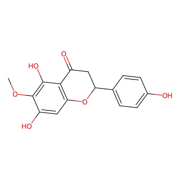 2D Structure of 6-Methoxynaringenin