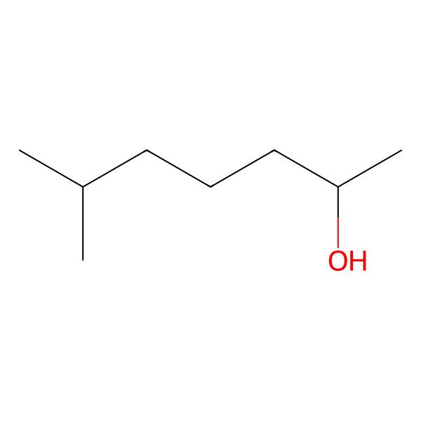 2D Structure of (2S)-6-Methylheptan-2-OL