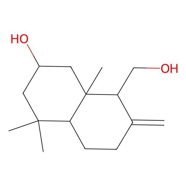 2D Structure of 2(S)-hydroxyalbicanol
