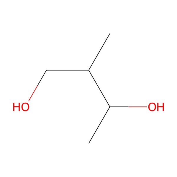 2D Structure of (2S,3R)-2-methylbutane-1,3-diol