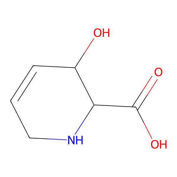 2D Structure of (2S,3R)-3-Hydroxybaikiain