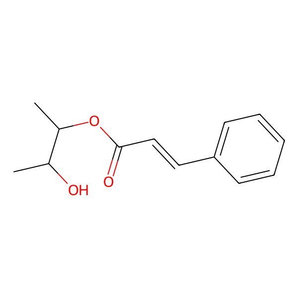 2D Structure of [(2S,3S)-3-hydroxybutan-2-yl] (E)-3-phenylprop-2-enoate