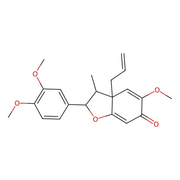 2D Structure of Pibeneolignan I