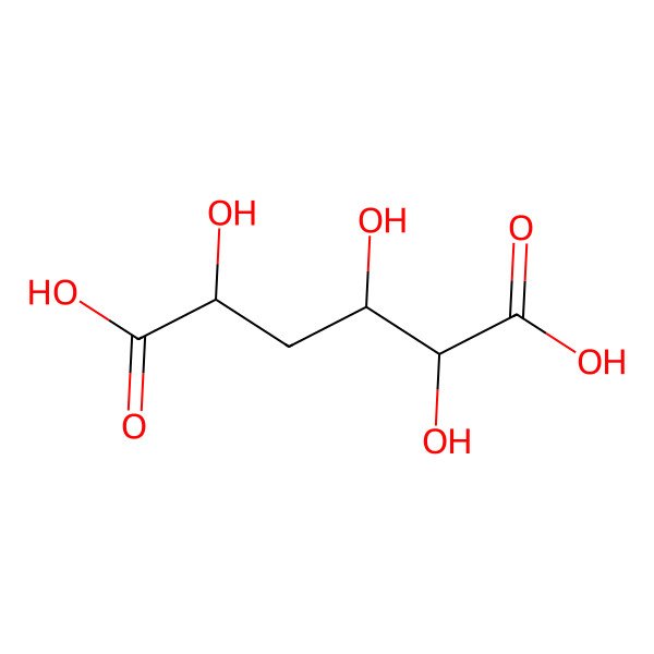 2D Structure of (2S,3S,5S)-2,3,5-trihydroxyhexanedioic acid