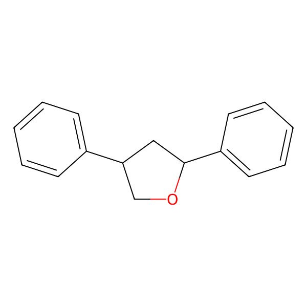 2D Structure of (2S,4S)-2,4-diphenyloxolane