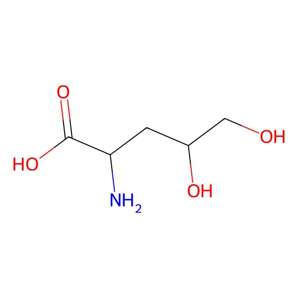 2D Structure of (2S,4S)-4,5-dihydroxynorvaline