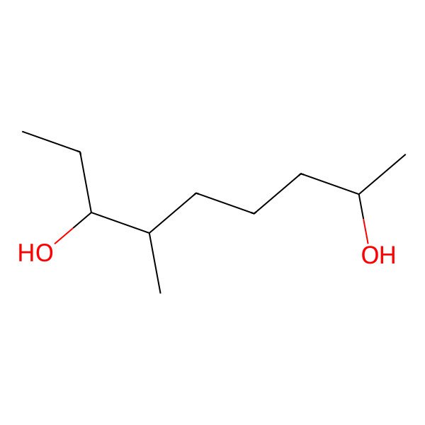 2D Structure of (2S,6R,7S)-6-Methylnonane-2,7-diol