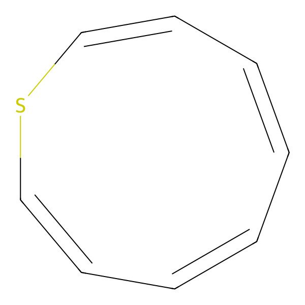 2D Structure of 1-Thia-2,4,6,8-cyclononatetrene