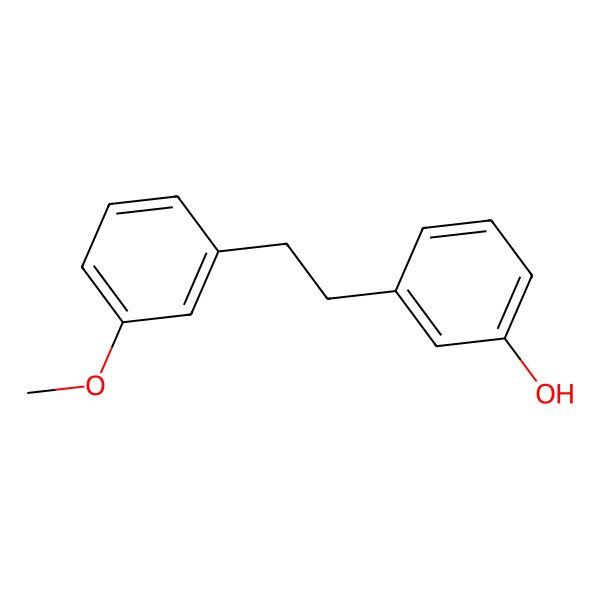 2D Structure of 3-[2-(3-Methoxyphenyl)ethyl]phenol