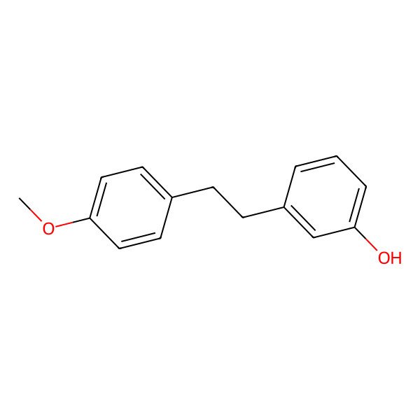 2D Structure of 3-[2-(4-Methoxyphenyl)ethyl]phenol