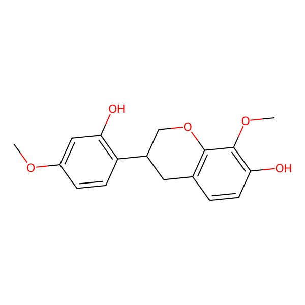 2D Structure of 8-Methoxyvestitol