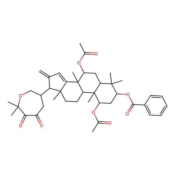 2D Structure of 3, 23,24-diketomelianin B 2D Structure of 3, 23,24-diketomelianin B