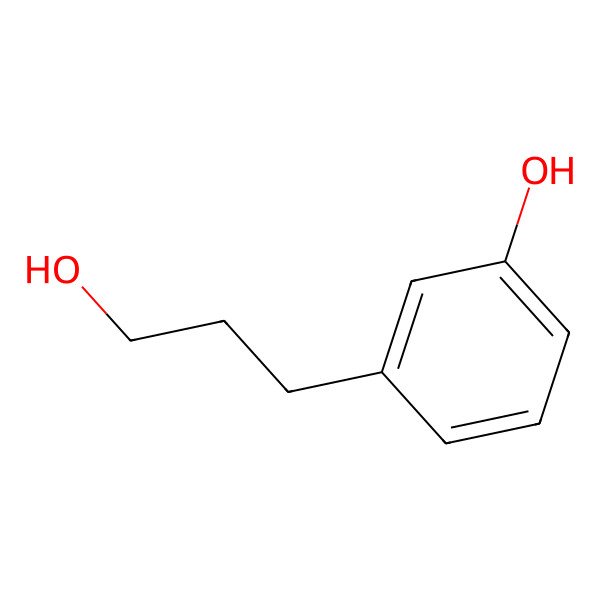 2D Structure of 3-(3-Hydroxypropyl)phenol