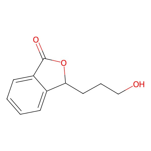 2D Structure of 3-(3-Hydroxypropyl)phthalide