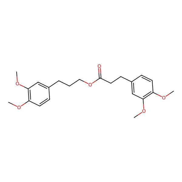 2D Structure of 3-(3,4-Dimethoxyphenyl)propyl 3-(3,4-dimethoxyphenyl)propanoate