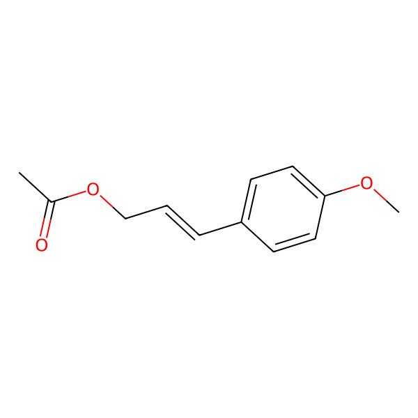 2D Structure of 3-(4-Methoxyphenyl)prop-2-enyl acetate 2D Structure of 3-(4-Methoxyphenyl)prop-2-enyl acetate