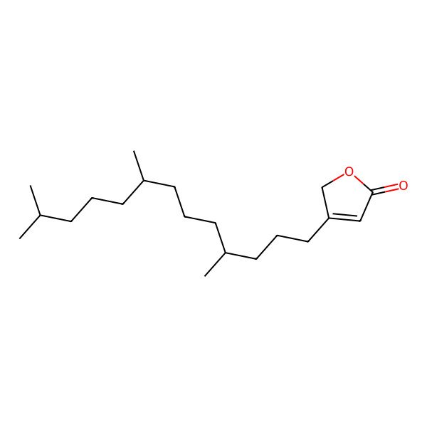2D Structure of 3-(4,8,12-trimethyltridecyl)-2H-furan-5-one