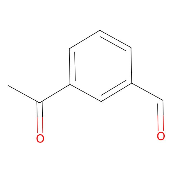 2D Structure of 3-Acetylbenzaldehyde