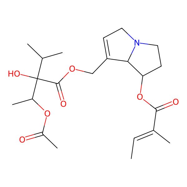 2D Structure of 3'-Acetylmyoscorpine 2D Structure of 3'-Acetylmyoscorpine