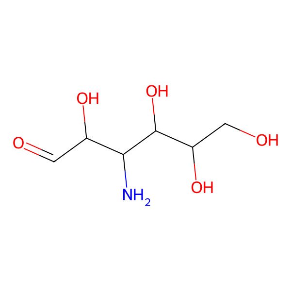 2D Structure of 3-Amino-3-deoxyhexose