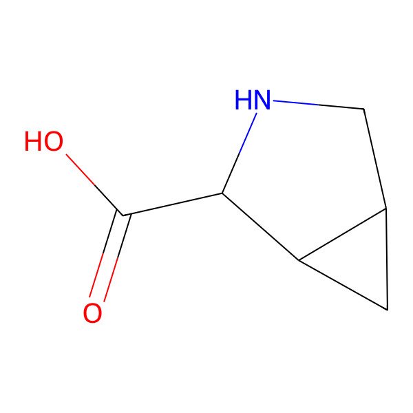 2D Structure of 3-Azabicyclo[3.1.0]hexane-2-carboxylic acid