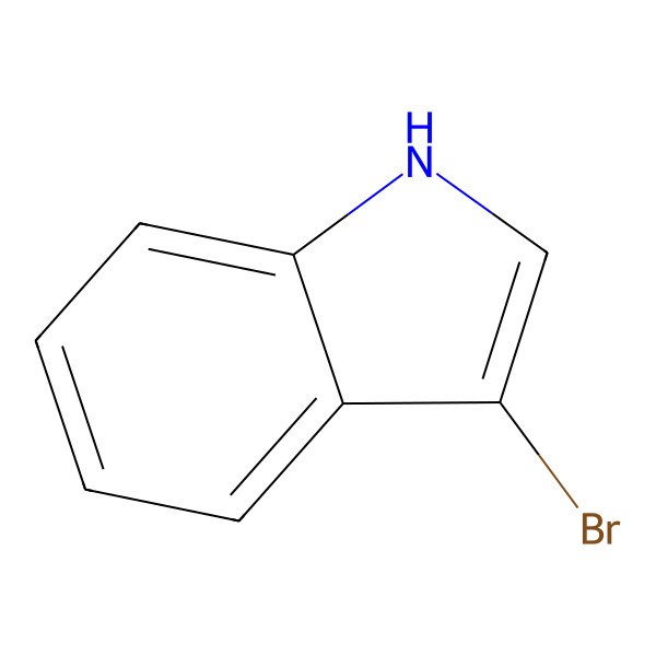 2D Structure of 3-Bromo-1h-indole