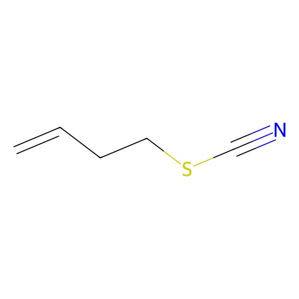 2D Structure of 3-Butenyl thiocyanate