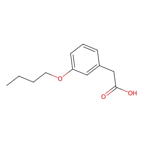 2D Structure of (3-Butoxyphenyl)acetic acid