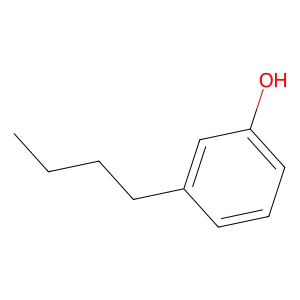 2D Structure of 3-Butylphenol