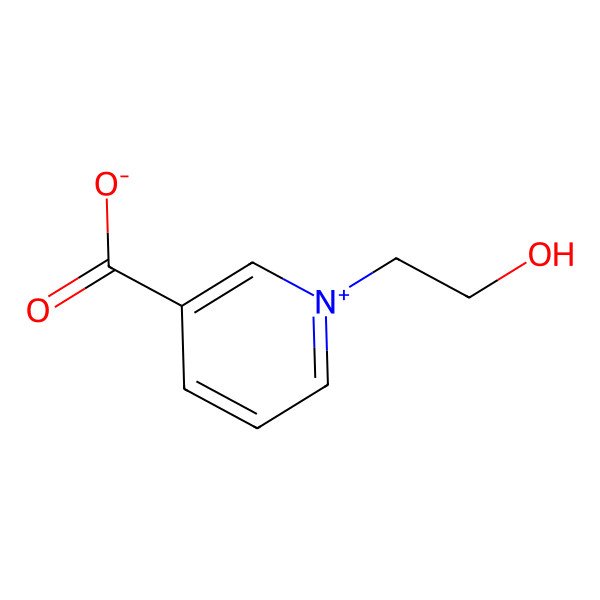 2D Structure of 3-Carboxylato-1-(2-hydroxyethyl)pyridinium