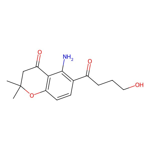 2D Structure of 3'-Deaminofusarochromanone