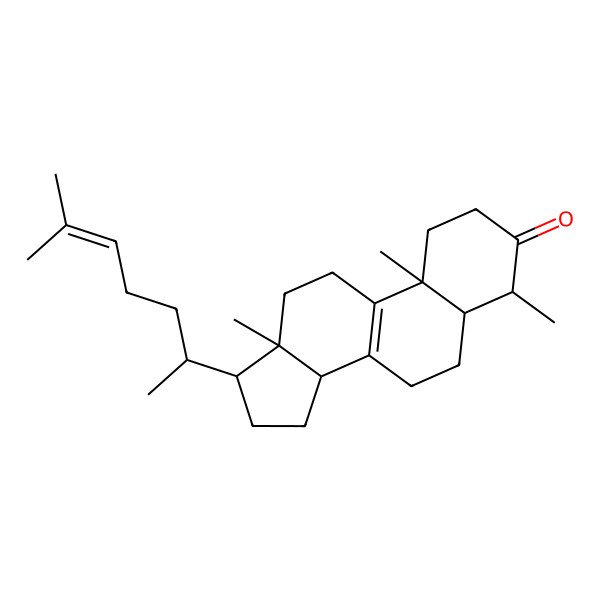 2D Structure of 3-Dehydro-4-methylzymosterol