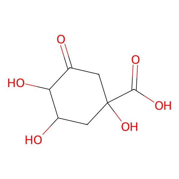 2D Structure of 3-Dehydroquinic Acid