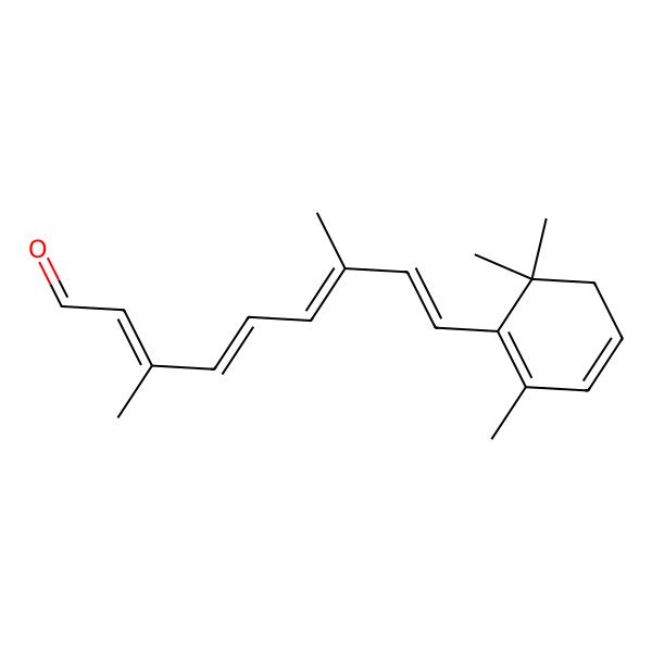 2D Structure of Dehydroretinal