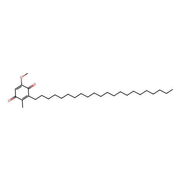 2D Structure of 3-Docosyl-5-methoxy-2-methylcyclohexa-2,5-diene-1,4-dione