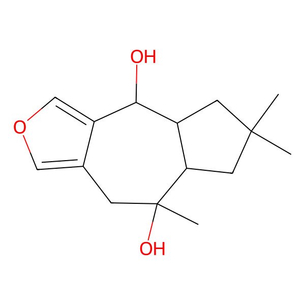 2D Structure of 3-epi-Furandiol