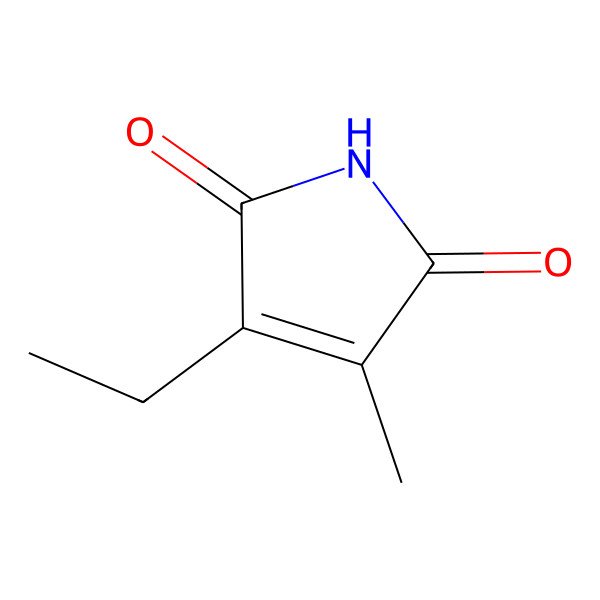 2D Structure of 2-Ethyl-3-methylmaleimide